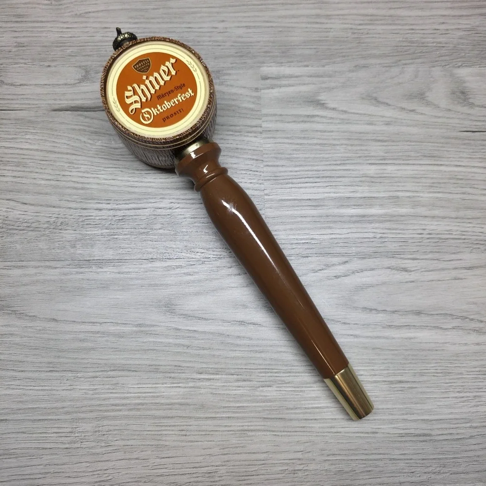 Shiner Oktoberfest Beer Marzen-Style Tap Handle - 12